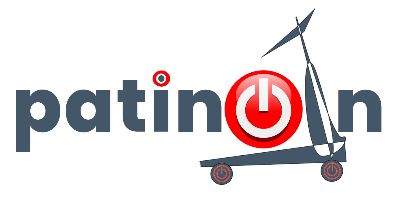 Logo patinon: tienda online para patinetes electricos