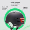 Casco con luces Youin